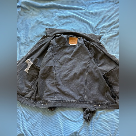 Levi’s black trucker jacket size XL Men’s - Picture 5 of 6